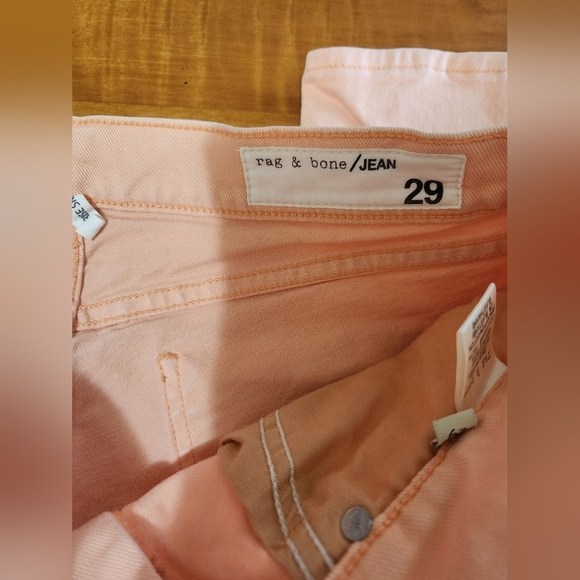 Rag & Bone High Rise Skinny Jeans Size 29 Prairie Sun - Picture 6 of 10